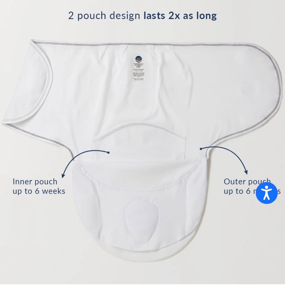 Nested bean zen swaddle